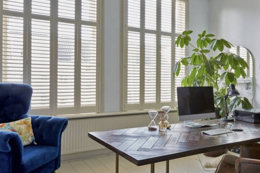 Norman® shutters blocking light in a living room near White Rock & South Surrey, B.C.
